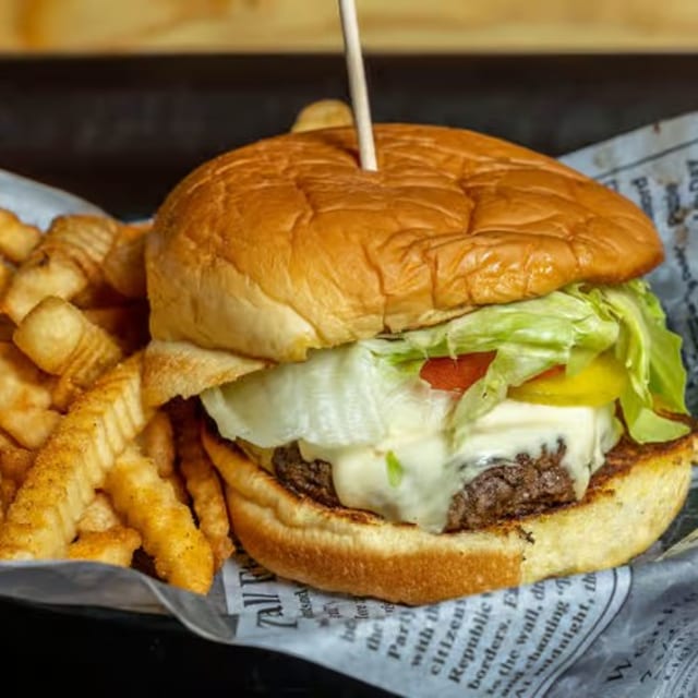 Bacon BBQ Burger.