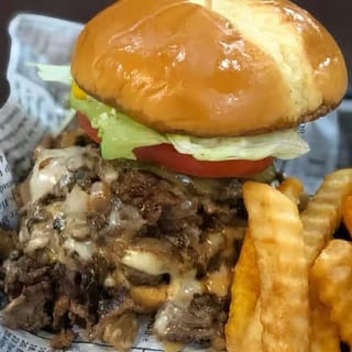 Cheesesteak Burger