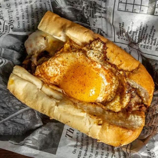 Steak, Egg, & Cheese (12").