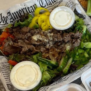 Cheesesteak Salad